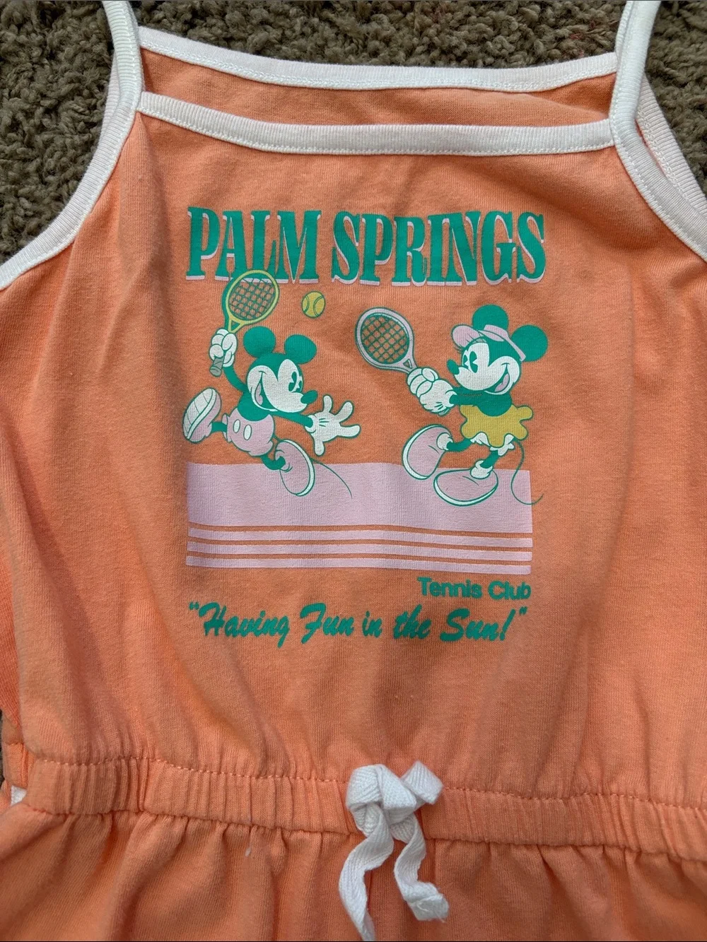 Disney soft peach